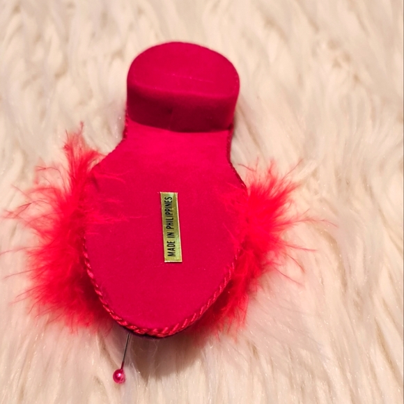 NIB Vintage Slipper Pincushion by Dritz Collectible Cushions - Picture 6 of 7